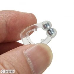 Anti snoring nose clip