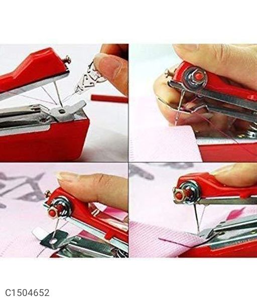 Portable sewing hand machine