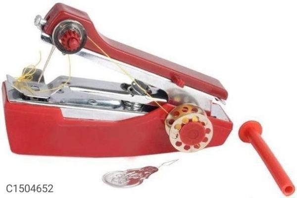 Portable sewing hand machine