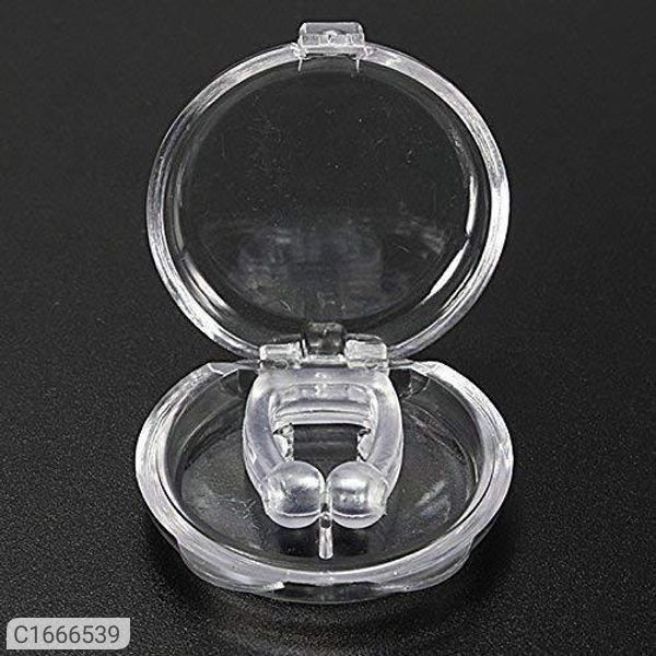 Anti snoring nose clip