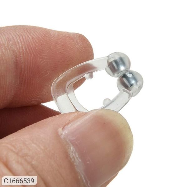 Anti snoring nose clip
