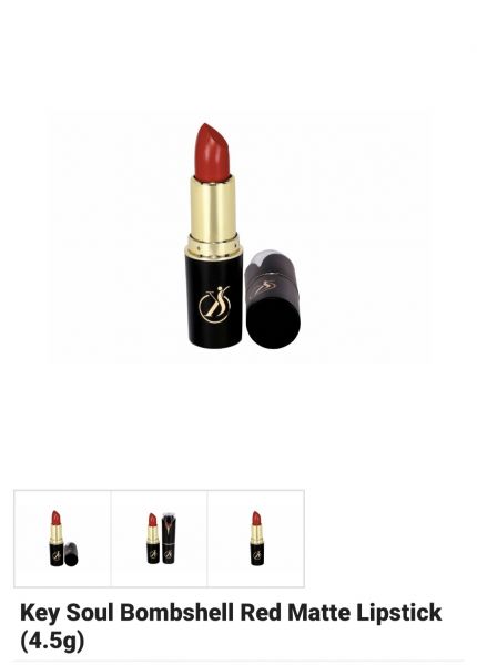Key soul bombshell red matte lipstick (4.5g)