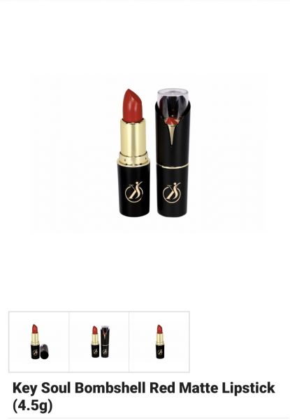 Key soul bombshell red matte lipstick (4.5g)