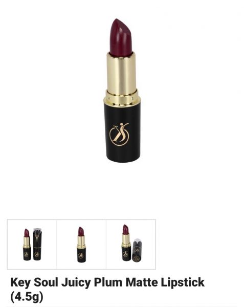 Key soul juicy plum matte lipstick (4.5g)