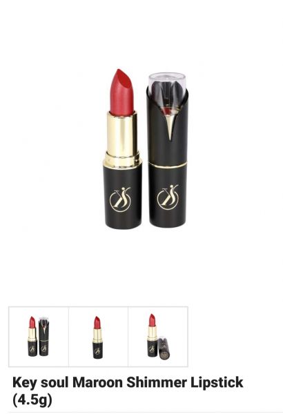 Key soul maroon shimmer lipstick (4.5g)