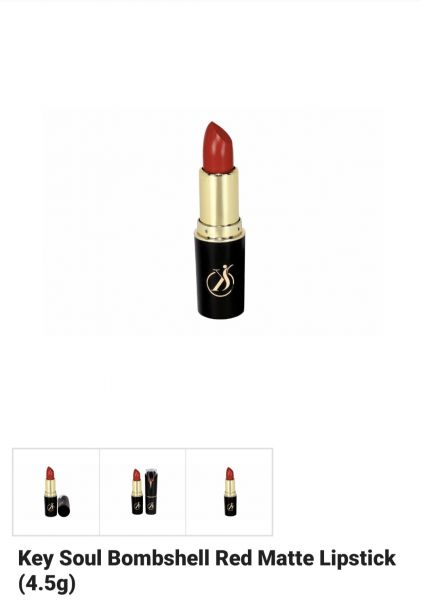 Key soul bombshell red matte lipstick (4.5g)