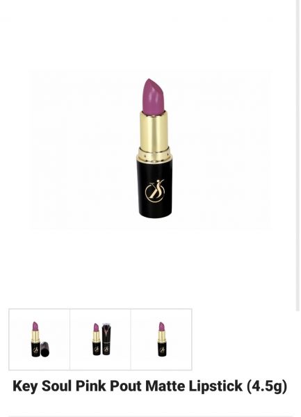 Key soul pink pout matte lipstick (4.5g)