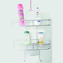 Vaishvi 5in1 Stainless Steel Big Size Multipurpose Bathroom Shelf/Kitchen Shelf/Holder/Bathroom Accessories for Home - Large