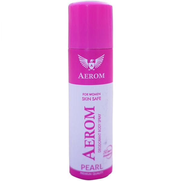 Aerom Ruby and Pearl Deodorant Body Spray For Men and Women, 300 ml (P