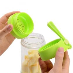 Portable USB Electric Juicer - 6 Blades (Protein Shaker)