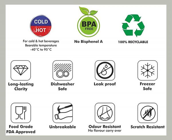 Milton rock bottel 750 ml (pack of 2)