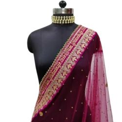 Wedding dupatta Rani 