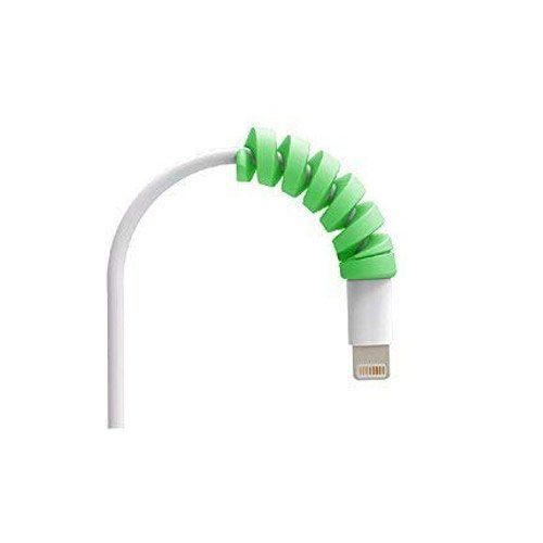 Spiral Charger Cable Protector Data Cable Saver Charging Cord Protective Cable 