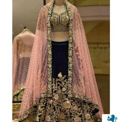 Women's embroidered wedding lehenga choli