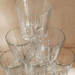 Bar Wine and Drinks Glasses (Set of 6) 
