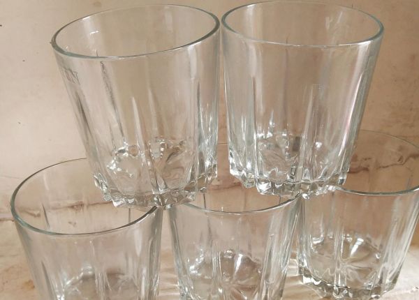 Bar Wine and Drinks Glasses (Set of 6) 