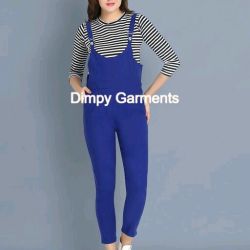 Dungaree Pant with Top For Women