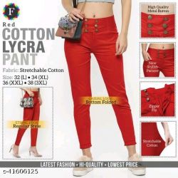 Stylish Retro Women Women Trousers