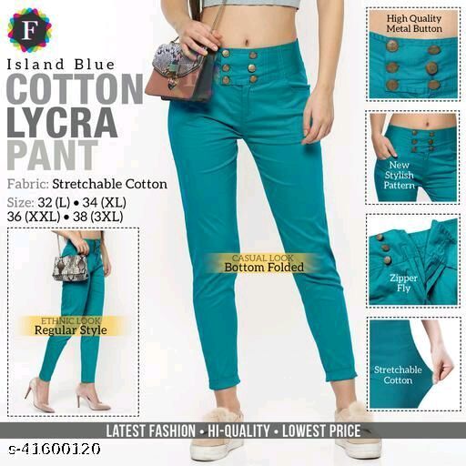 Stylish Retro Women Women Trousers