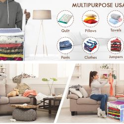 Sameer Enterprises 3 Saree Cover Maroon Solid Front Transparent Non-Woven Saree Cover Pack of 3 (Black) Clothes Covers 