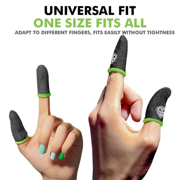 jocoboo 1 Pair Mobile Finger Sleeve Trigger Game Controller for PUBG, COD Gaming O92 Finger Sleeve  (Pack of 2)