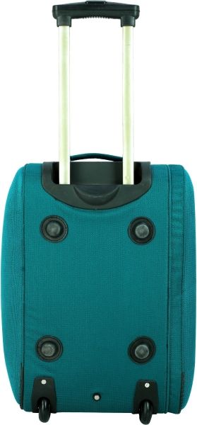 NHQ FASHION (Expandable) Duffle Trolley Polyester Waterproof Luggage Travel Duffle Bag With 2 Wheels for Men & Women Duffle With Wheels duffle NHo Nho bag