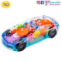 Transparent Concept car 3D Super Car Toy