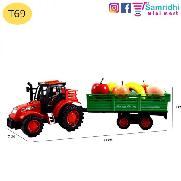 Fruit tector with Trolley Vehicle