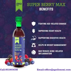 GEO Natural Super Berry Max Juice Concentrate For Immunity Booster