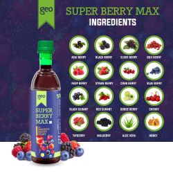 GEO Natural Super Berry Max Juice Concentrate For Immunity Booster