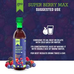 GEO Natural Super Berry Max Juice Concentrate For Immunity Booster