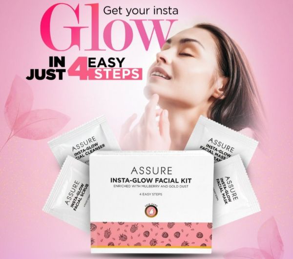 ASSURE INSTA-GLOW FACIAL KIT 