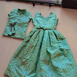 Baby and boy kurta and gown