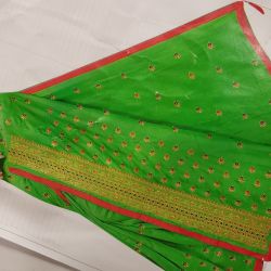Work in silk