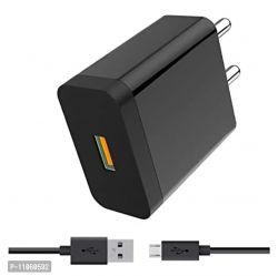 Modern Fast Charger with Data Cable for Smartphones