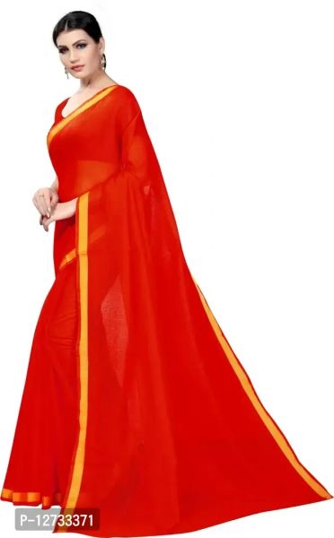 Stylish Fancy Art Silk Saree With Blouse Piece For Women Pack Of 1