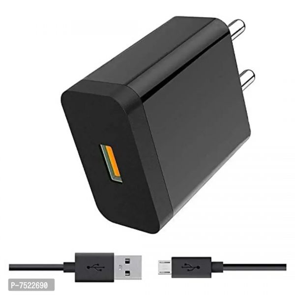 Fast Charger Compatible for Xiaomi Redmi Note 4, Redmi 7A, edmi 4A, Redmi 4, Redmi 6, Redmi Note 6 Pro, Redmi 5,Redmi 5A, Redmi Mi A2, Redmi Note 5 Pro 2.4 Amp with Data Cable