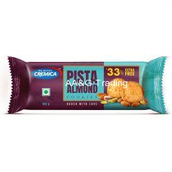 Cremica Pista Almond Cookies (75g25g) 25gm Extra Free