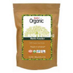 Radico 100 ORGANIC Certified Hair Treatments & Conditioning Herbs Powder (Methi)