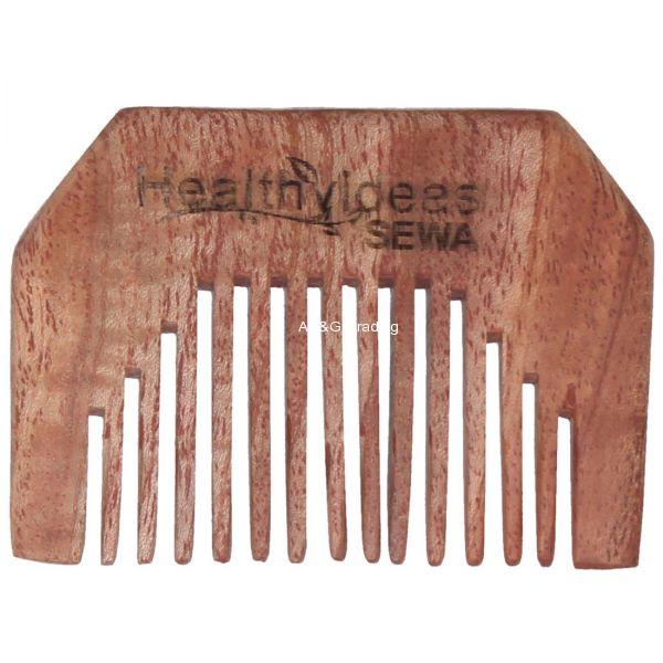 Healthy Ideas Sewa Hand Crafted Herbal Neem Wood Comb