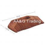 Healthy Ideas Kirpa Hand Crafted Herbal Neem Wood Comb