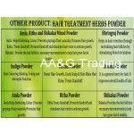 Radico 100 ORGANIC Certified Hair Treatments & Conditioning Herbs Powder (Brahmi)