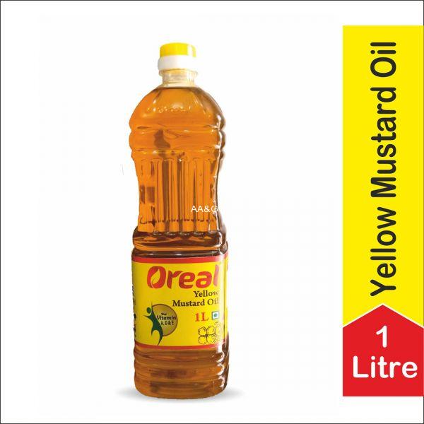 Oreal Yellow Mustard Oil (1Ltr)