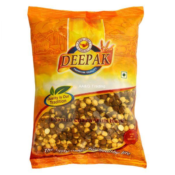 Deepak Roasted Chana With Husk Pouch (500g) 