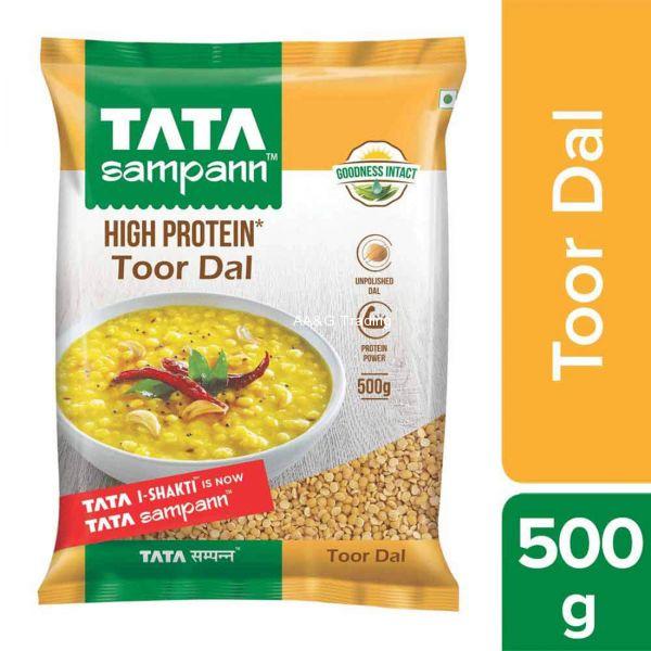 Tata Sampan Unpolished Arhar Dal  (500g)