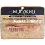 Healthy Ideas Regular Hand Crafted Herbal Neem Wood Comb