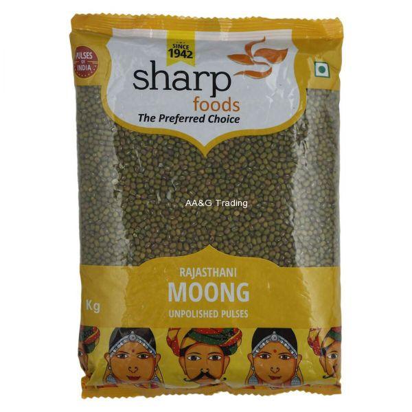 Sharp Food Moong Sabut (1Kg)