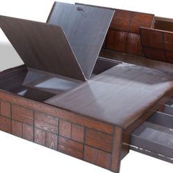 Wooden Bed
