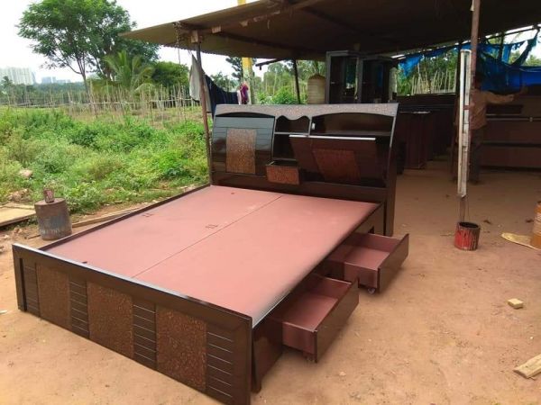Wooden Bed