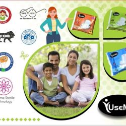 UseMe Sanitary Pad (L-6 Pads)